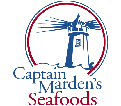 A theme logo of Captain Mardens Seafood